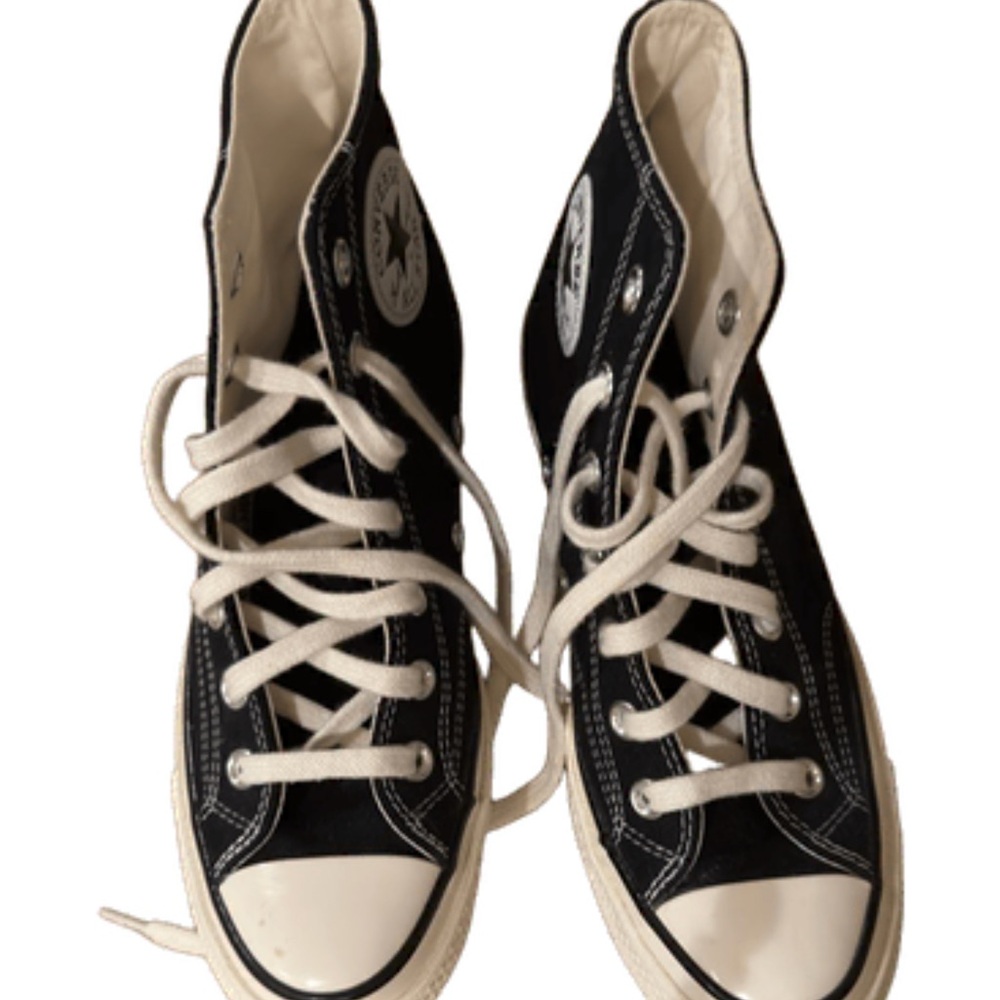Converse Black and White High-Tops